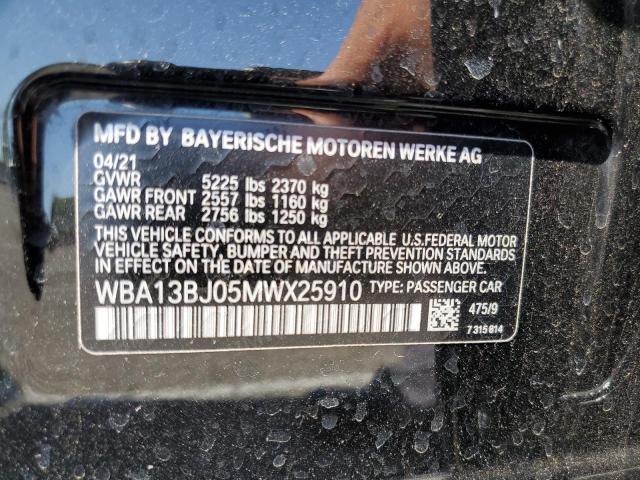 2021 BMW 530 XI - WBA13BJ05MWX25910