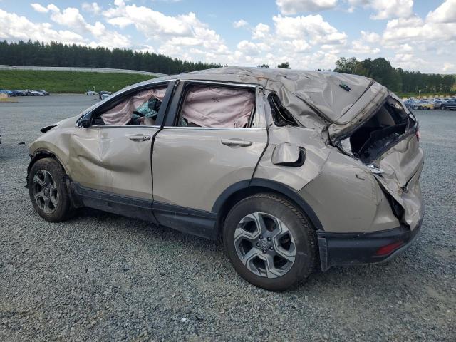 HONDA CR-V EX 2018 tan  gas 5J6RW2H53JL021386 photo #3