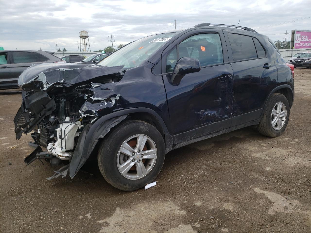 Lot #2845773860 2022 CHEVROLET TRAX 1LT