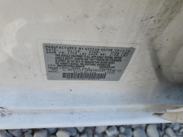 2018 NISSAN VERSA S - 3N1CN7AP8JL853479