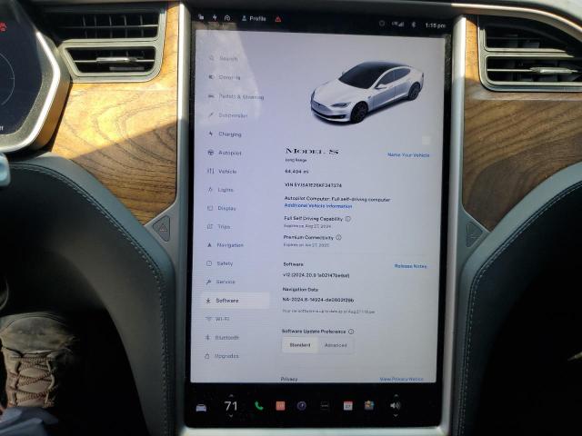 2019 TESLA MODEL S - 5YJSA1E26KF347374