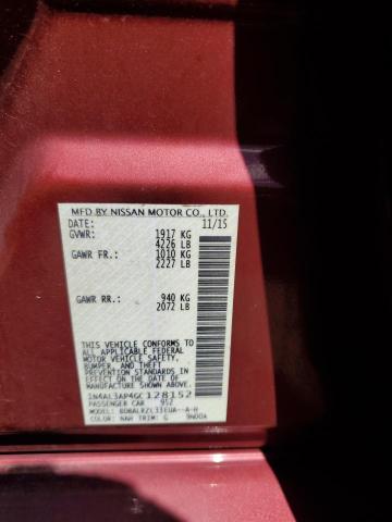 2016 NISSAN ALTIMA 2.5 - 1N4AL3AP4GC128152