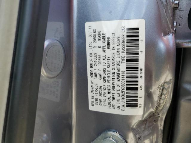 2011 ACURA TSX JH4CU2F63BC014418  69136754