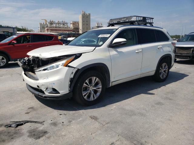 VIN 5TDKKRFH8FS111471 2015 Toyota Highlander, Xle no.1