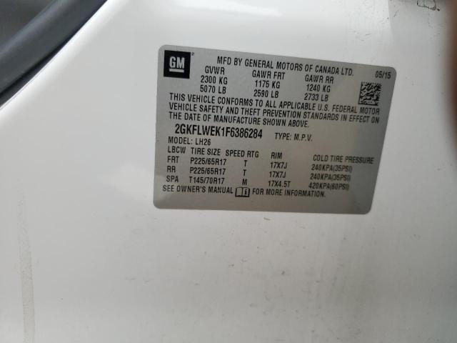 2015 GMC TERRAIN SL - 2GKFLWEK1F6386284