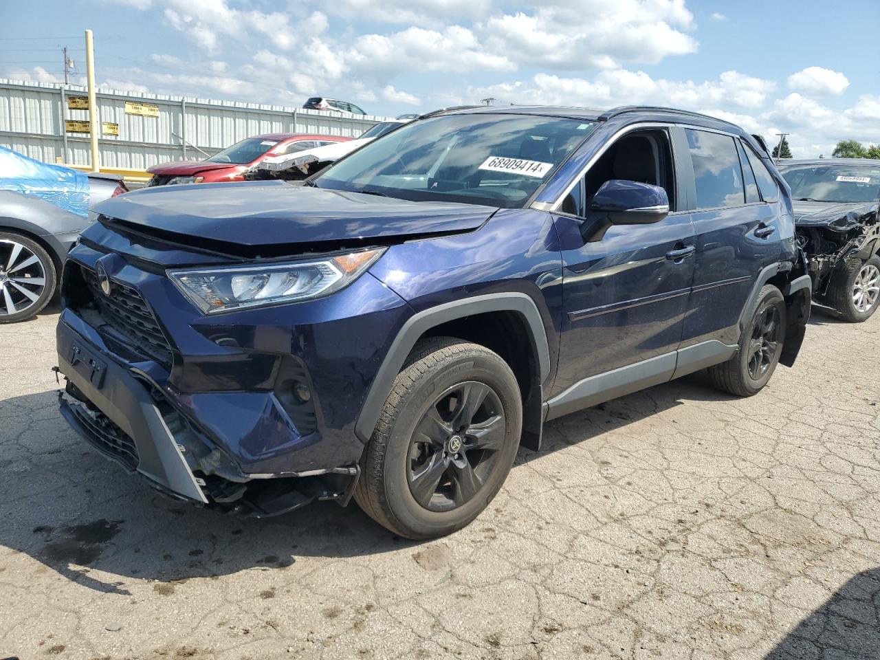 Lot #2988712443 2021 TOYOTA RAV4 XLE