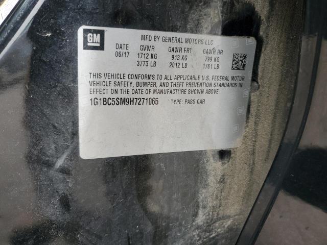 2017 CHEVROLET CRUZE LS - 1G1BC5SM9H7271065