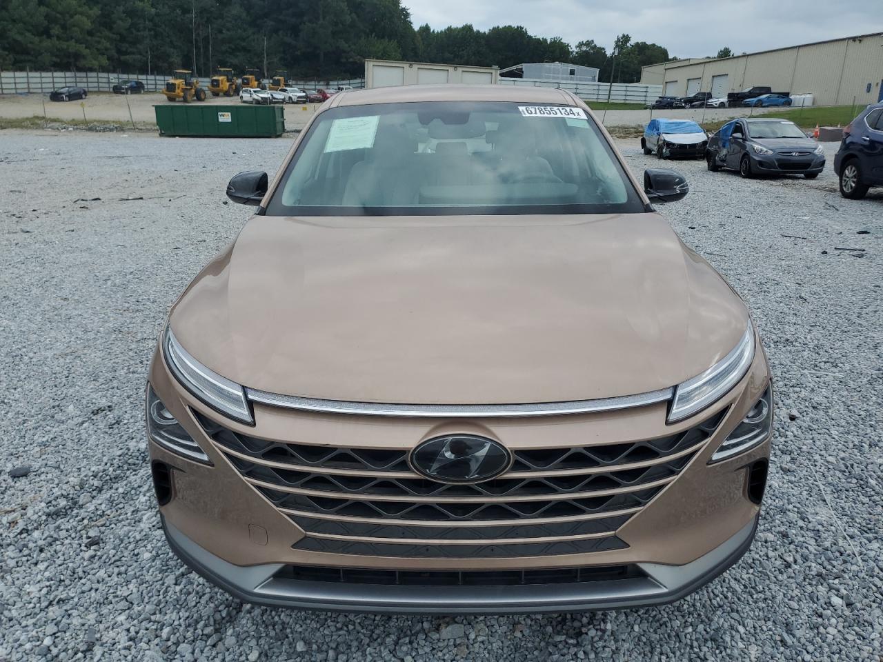 Lot #2786276358 2019 HYUNDAI NEXO BLUE