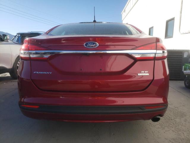 VIN 3FA6P0HDXHR362934 2017 Ford Fusion, SE no.6