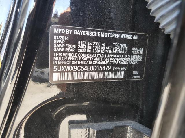 VIN 5UXWX9C54E0D35479 2014 BMW X3, Xdrive28I no.13