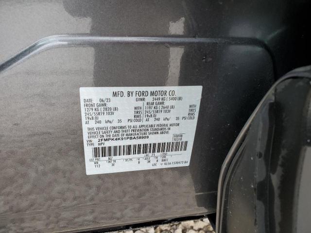 2023 FORD EDGE TITAN - 2FMPK4K91PBA58909