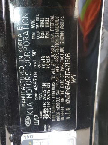 2018 KIA SPORTAGE E - KNDPN3AC2J7421303