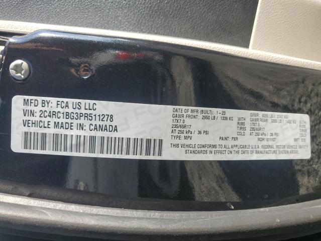 2023 CHRYSLER PACIFICA T - 2C4RC1BG3PR511278
