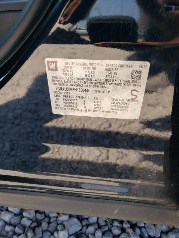 2017 CHEVROLET EQUINOX LT - 2GNALCEK8H1608444
