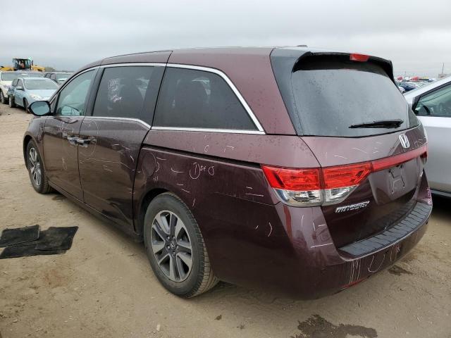 Vin: 5fnrl5h93eb117966, lot: 65655794, honda odyssey touring 20142