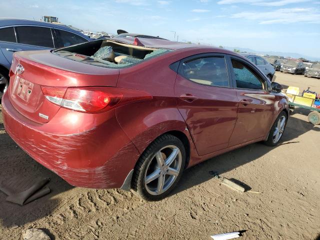 HYUNDAI ELANTRA GL 2013 red  gas 5NPDH4AE8DH216974 photo #4