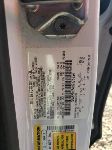 2017 FORD FUSION SE - 3FA6P0H74HR175554
