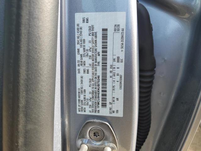 2022 FORD ESCAPE SEL - 1FMCU9H6XNUB70246