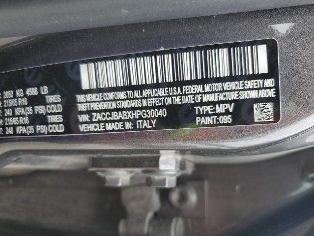 2017 JEEP RENEGADE S - ZACCJBABXHPG30040