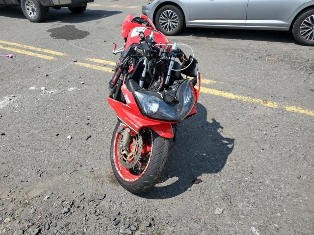 HONDA CBR600 F4 2002 red  gas JH2PC35082M309055 photo #3