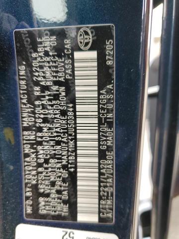 VIN 4T1BZ1HK1JU503844 2018 Toyota Camry, Xse no.12