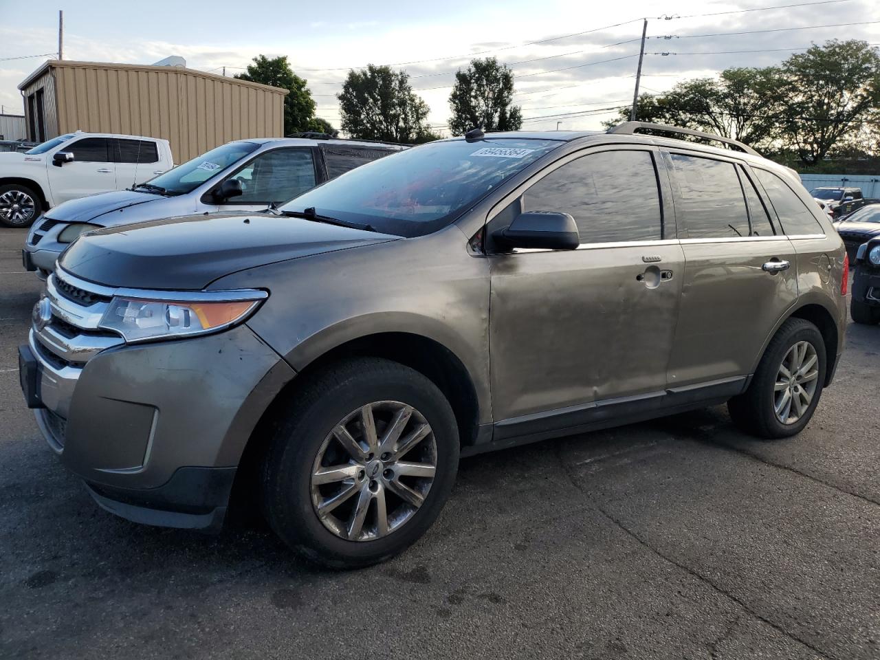 Lot #2885895761 2013 FORD EDGE LIMIT