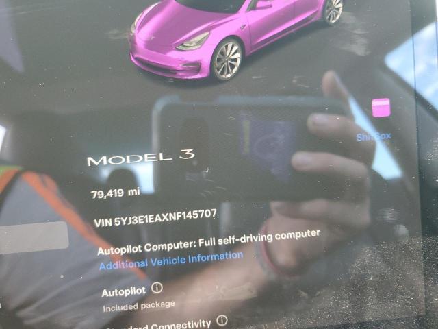 2022 TESLA MODEL 3 - 5YJ3E1EAXNF145707