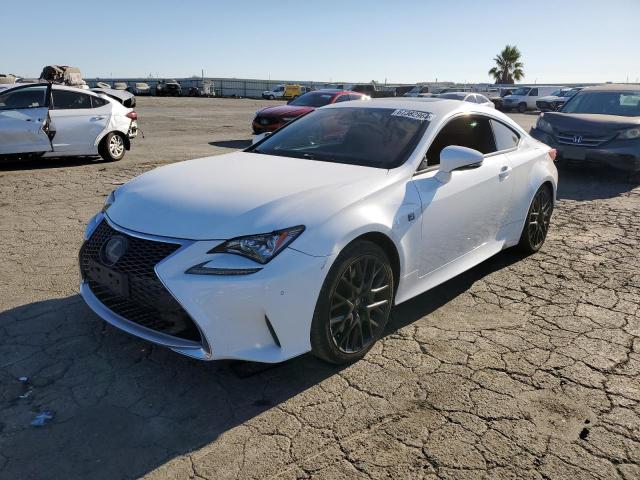 LEXUS RC 300 2018 white  gas JTHHA5BC8J5008578 photo #1