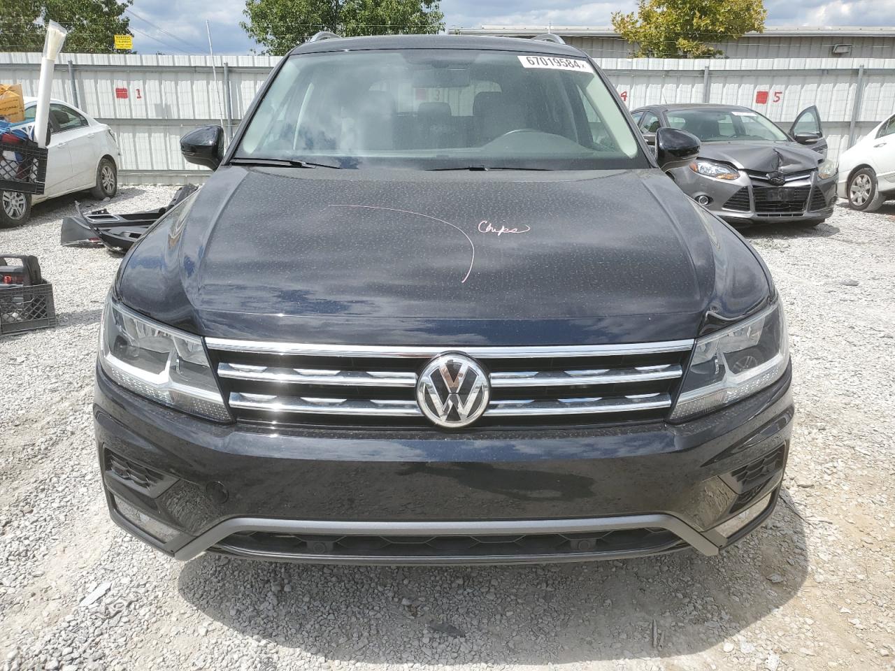 Lot #2786885413 2019 VOLKSWAGEN TIGUAN SE