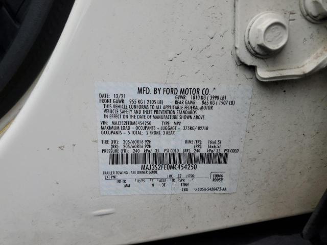 2021 FORD ECOSPORT S - MAJ3S2FE0MC454250