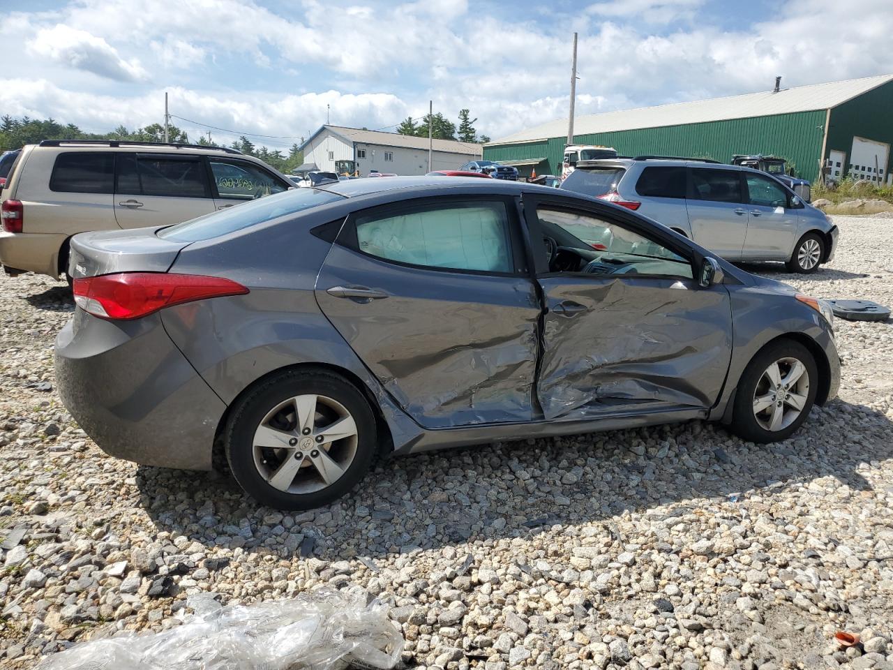 Lot #2874468817 2013 HYUNDAI ELANTRA GL