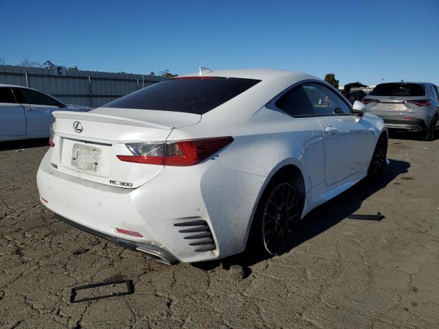 LEXUS RC 300 2018 white  gas JTHHA5BC8J5008578 photo #4