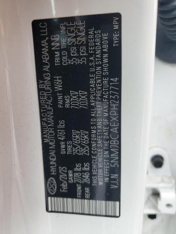 2023 HYUNDAI TUCSON SEL - 5NMJBCAEXPH237714