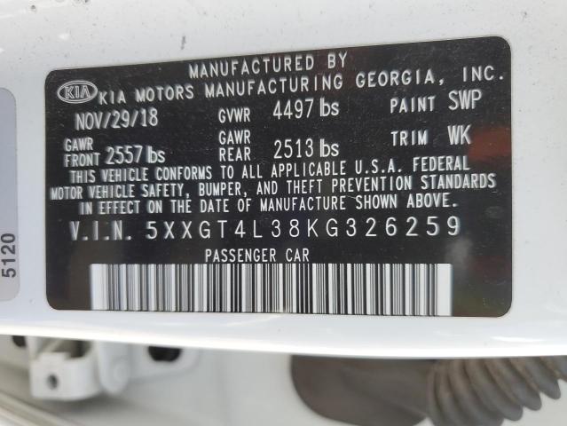 2019 KIA OPTIMA LX - 5XXGT4L38KG326259
