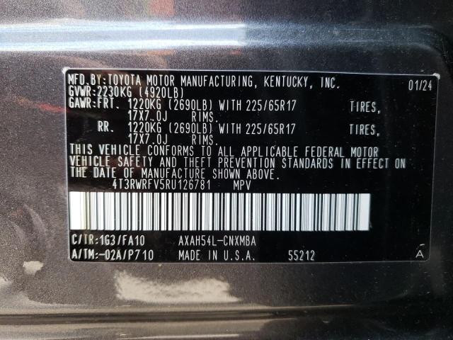 2024 TOYOTA RAV4 XLE - 4T3RWRFV5RU126781