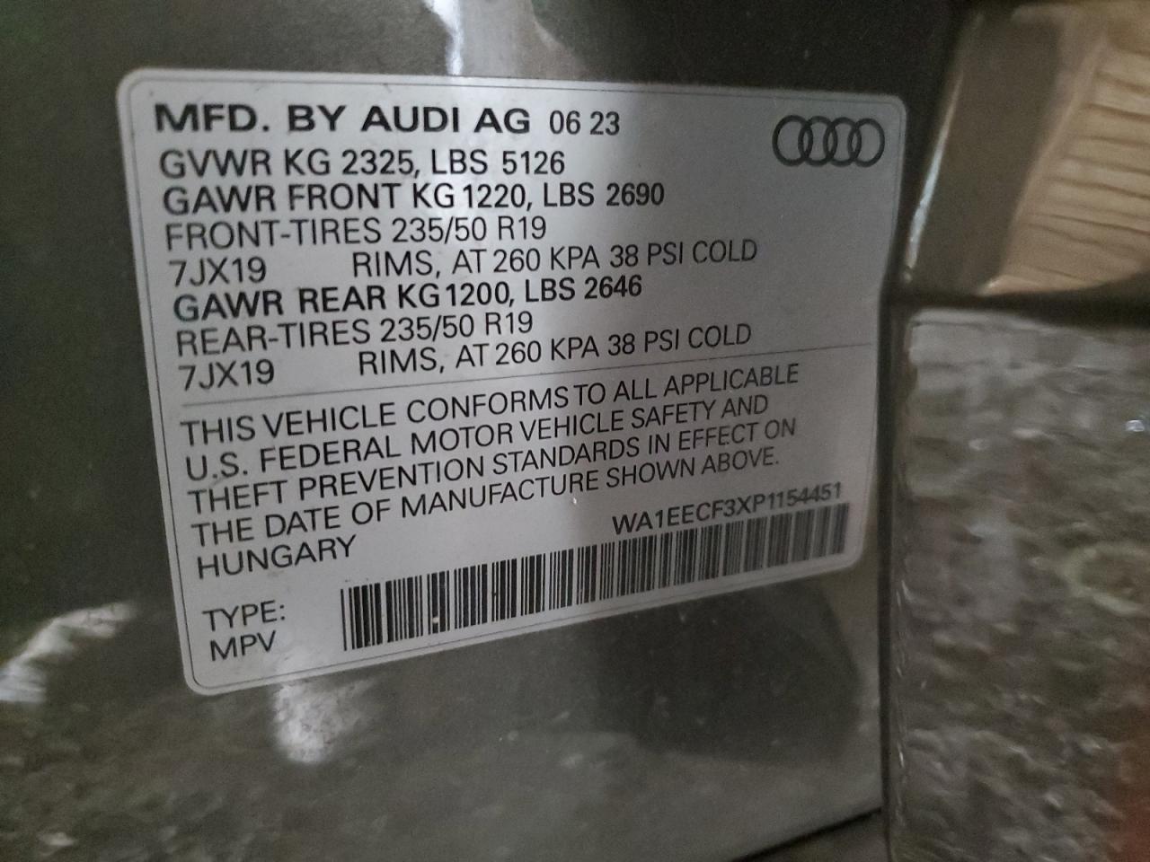 2023 Audi Q3, PREMIUM PLUS S LINE 45