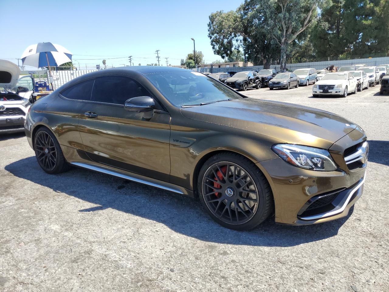 Lot #2926044741 2017 MERCEDES-BENZ C 63 AMG-S