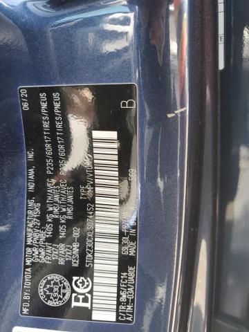 2020 TOYOTA SIENNA LE - 5TDKZ3DCXLS074452
