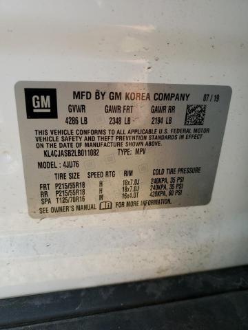 2020 BUICK ENCORE PRE - KL4CJASB2LB011082