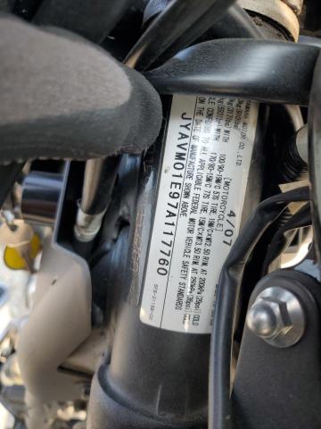 2007 YAMAHA XVS650 JYAVM01E97A117760