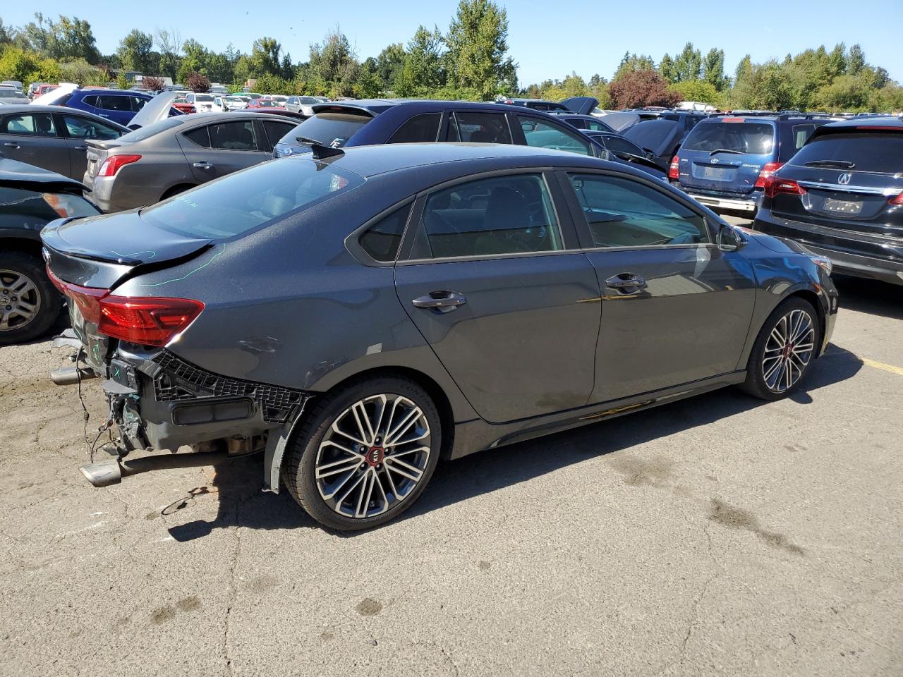 Lot #2860470025 2021 KIA FORTE GT