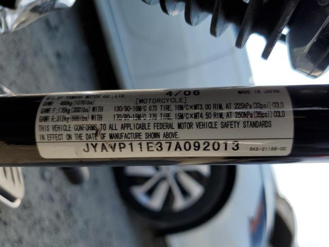 2007 YAMAHA XVS1100 JYAVP11E37A092013