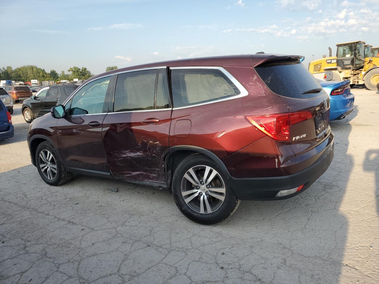 Lot #2872359717 2017 HONDA PILOT EXL