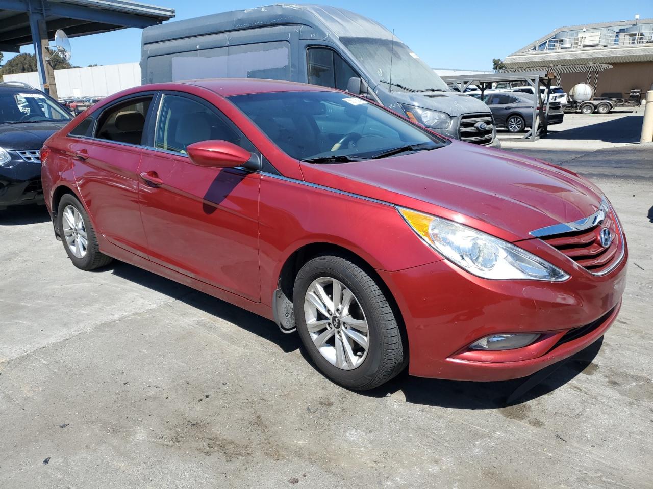 Lot #2986619239 2013 HYUNDAI SONATA GLS