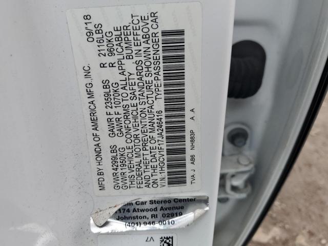 2018 HONDA ACCORD LX 1HGCV1F17JA246416  66112904