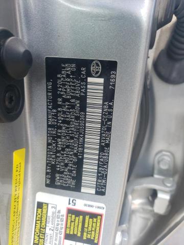 VIN 4T1B11HK4JU590369 2018 Toyota Camry, L no.13