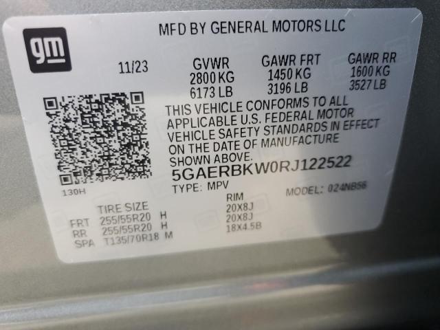 VIN 5GAERBKW0RJ122522 2024 Buick Enclave, Essence no.13