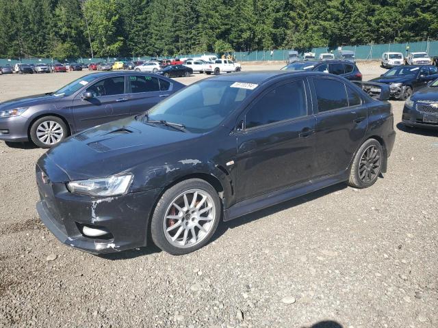 MITSUBISHI LANCER EVO 2010 black sedan 4d gas JA32W8FV0AU020198 photo #1