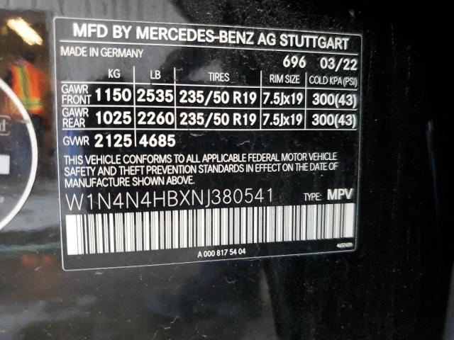 VIN W1N4N4HBXNJ380541 2022 Mercedes-Benz GLA-Class,... no.13