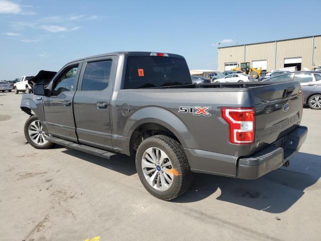 FORD F150 SUPER 2018 gray  gas 1FTEW1CP4JKC32691 photo #3